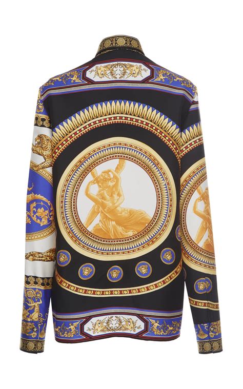 versace color shirt|Versace long sleeve t shirts.